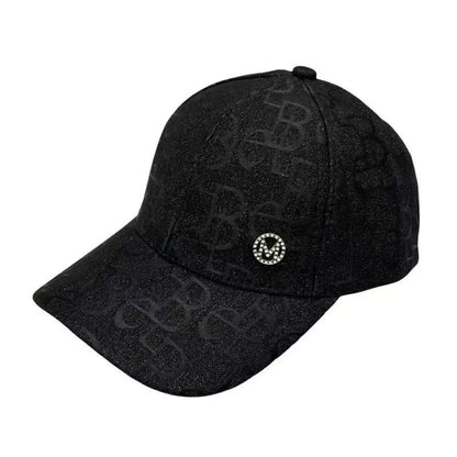 Unisex M Water Drill Label Baseball Caps Outdoor Adjustable Casual Hats Sunscreen Hat Sports Cap