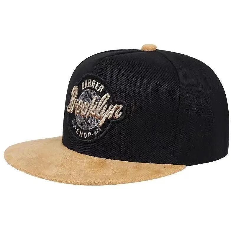 Fashion Hat Brand Cho Cap Black Snapback Hat for Men Women Adult
