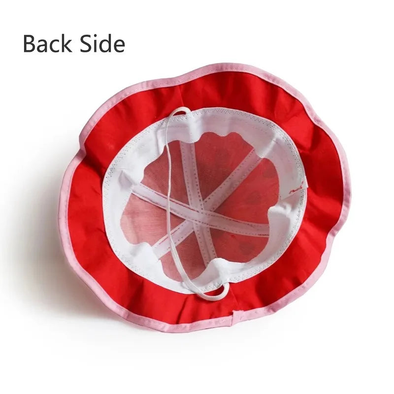 Bucket Hat, Fashion Baby Kids Boys Girls Strawberry Cap Toddler Spring Bucket Hat