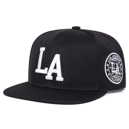 Unisex Letter Embroidery Hip-hop Hats Spring Autumn Snapback Caps