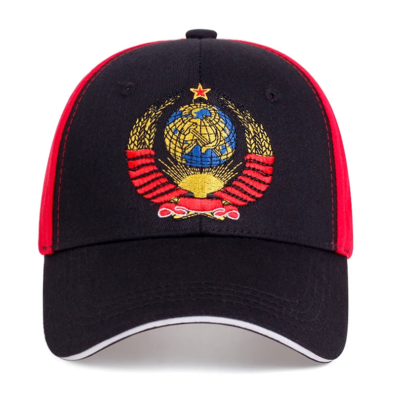 Unisex CCCP National Emblem Baseball Cap Men Women Cotton
