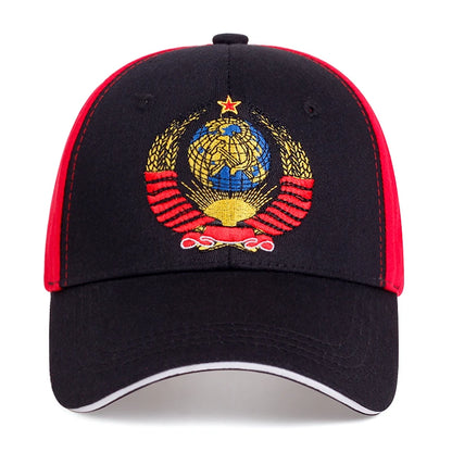 Unisex CCCP National Emblem Baseball Cap Men Women Cotton