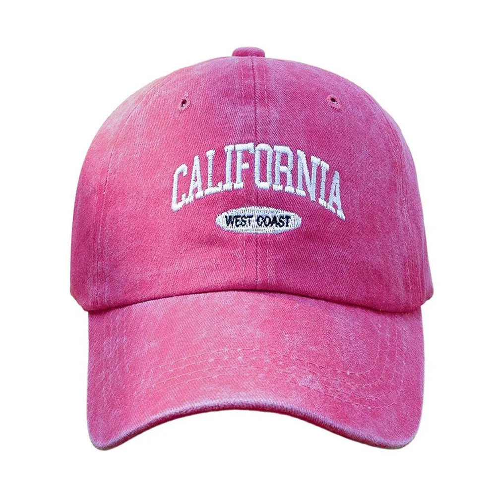 "California West Coast" Embroidered Baseball Cap Unisex