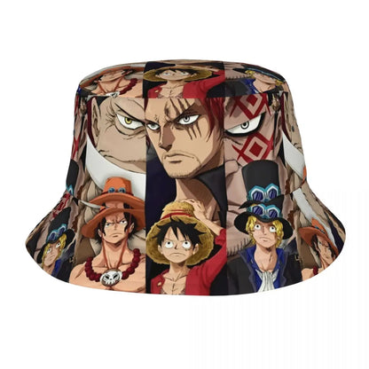 One Piece Tony Tony Chopper Bucket Hat for Women Beach