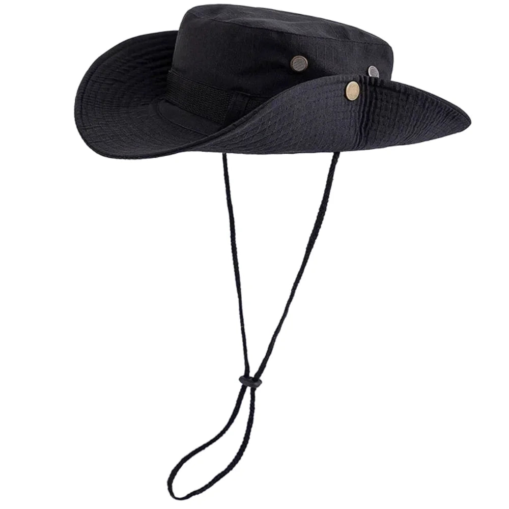 New Unisex Wide Brim Fisherman Hat Breathable Summer Sunshade Bucket Hats
