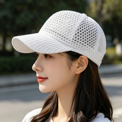 Summer Hollow-Out Breathable Mesh Baseball Cap