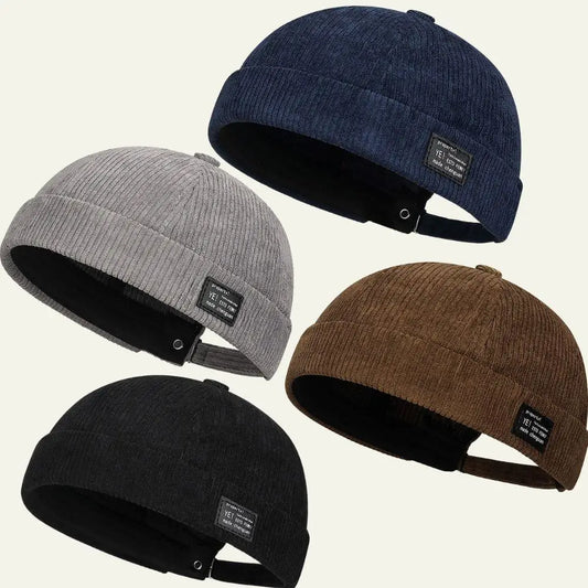 Unisex Beanies Retro Docker Cap Fashion Trendy Hip Hop Hat