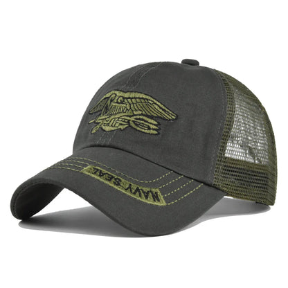 New Camouflage Mesh Baseball Cap For Men Women