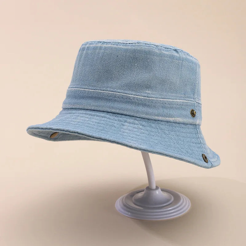 Children's Spring Plain Simple Western Cowboy Fisherman Hat