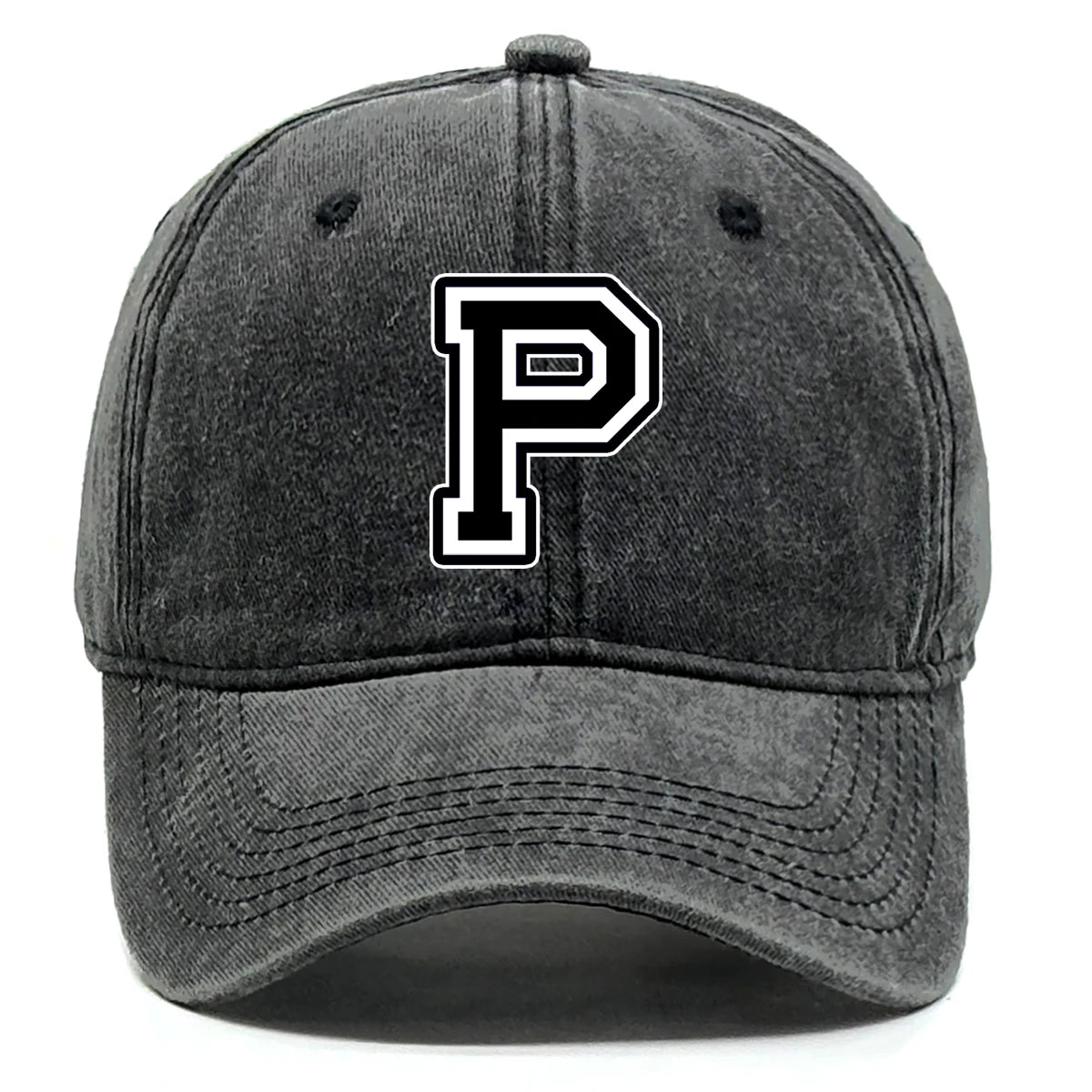 Popular Letters Print Baseball Caps Black Hat Gift Golf Dad Hat