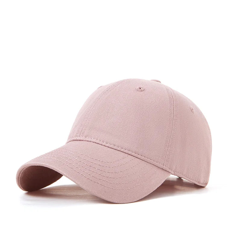 High Quality Soft Cotton Blank Golf Hat Ladies Solid Color Sun Cap