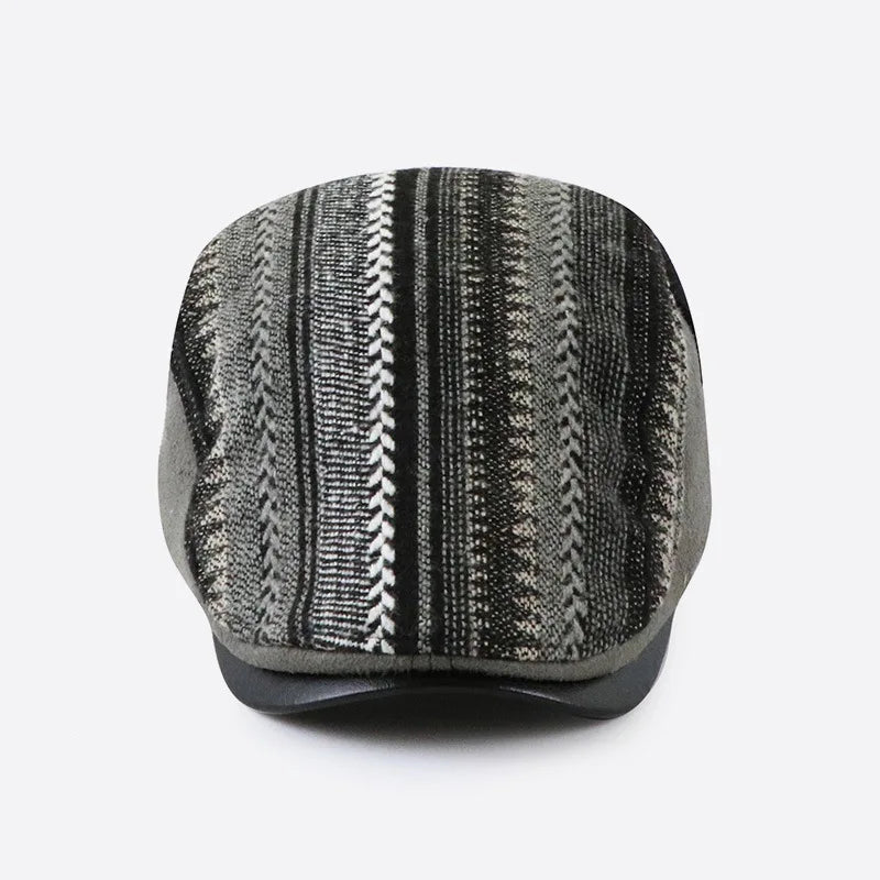 Adjustable Newsboy Hats For Men Flat Cap Male Irish Cabbie Gatsby Tweed Ivy Berets
