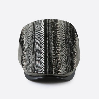 Adjustable Newsboy Hats For Men Flat Cap Male Irish Cabbie Gatsby Tweed Ivy Berets