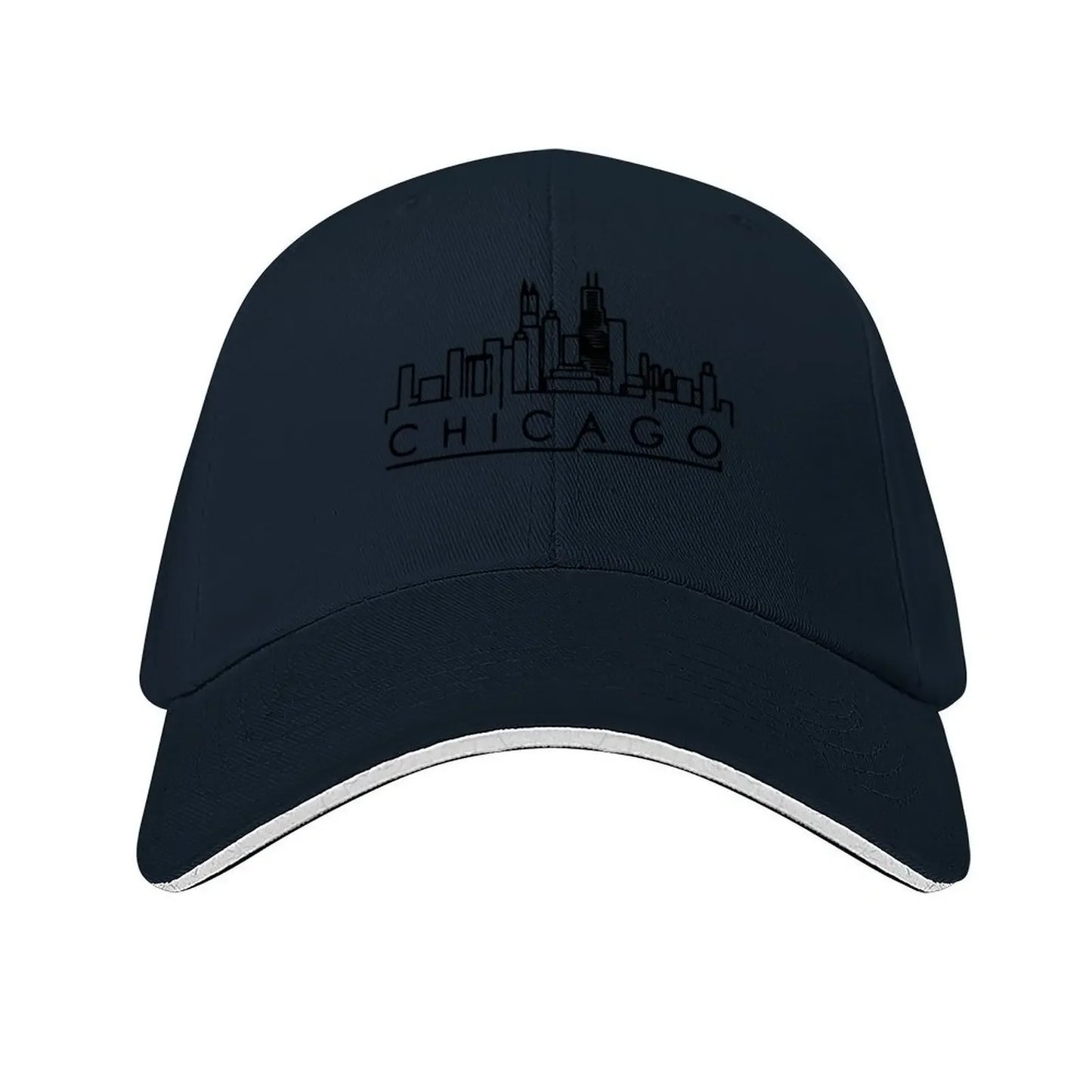 Chicago Baseball Cap Hip Hop Designer Hat Visor Anime Golf Men Women's