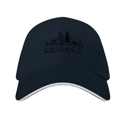 Chicago Baseball Cap Hip Hop Designer Hat Visor Anime Golf Men Women's