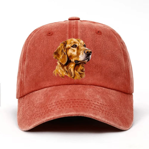 Golden Retriever Printed Baseball Cap, Lightweight Suitable for Both Men and Women