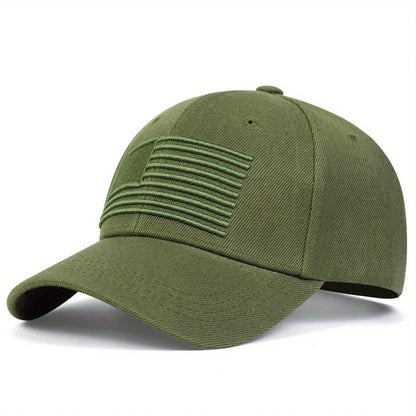 Fashion American Flag Embroidery Baseball Caps Spring and Summer Outdoor Adjustable Casual Hats Sunscreen Hat