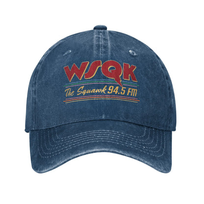 Washed Baseball Cap The Squawk Summer Trucker Hat For Couple Women