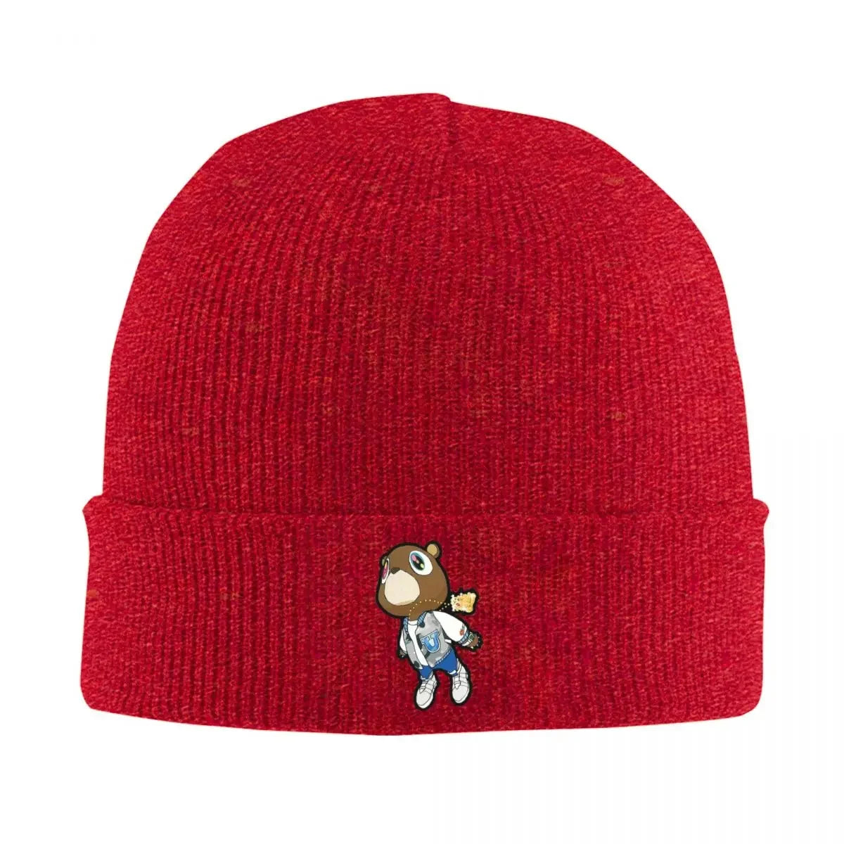 New Kanye West Dropout Bear Chicago Vintage Graduation Warm Knitted Cap