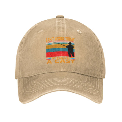 Sports Women Men's Adjustable Fisherman Fish Dad Hat Autumn