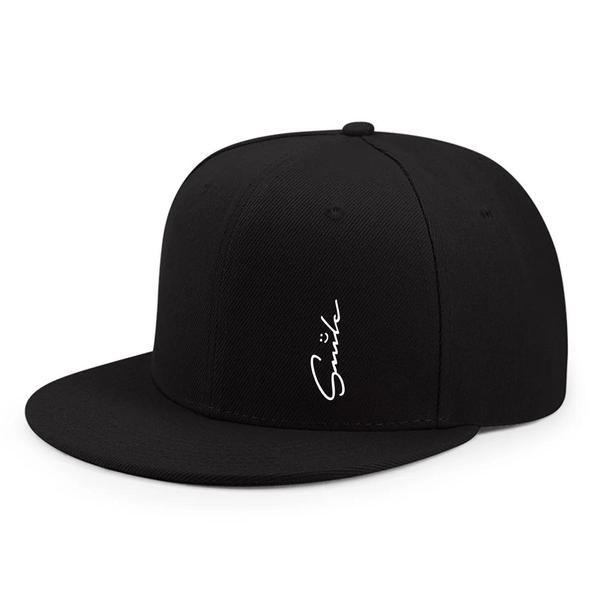Lettered Smiley Face Print Stylish Baseball Cap