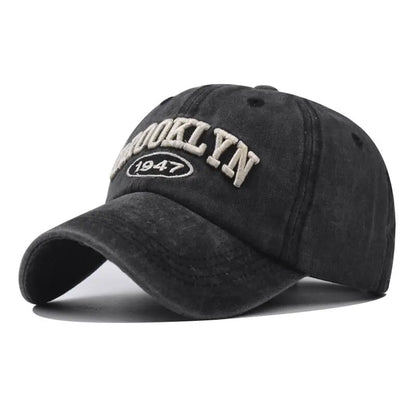 New Brooklyn Cotton Embroidered Baseball Hat