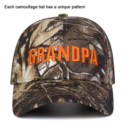 Unisex Grandpa Letter Embroidery Baseball Caps Spring Autumn