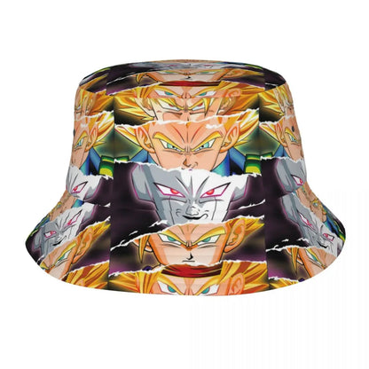 Unisex Bucket Hats Dragon Ball Kakarot DBZ Manga Spring Picnic Headwear