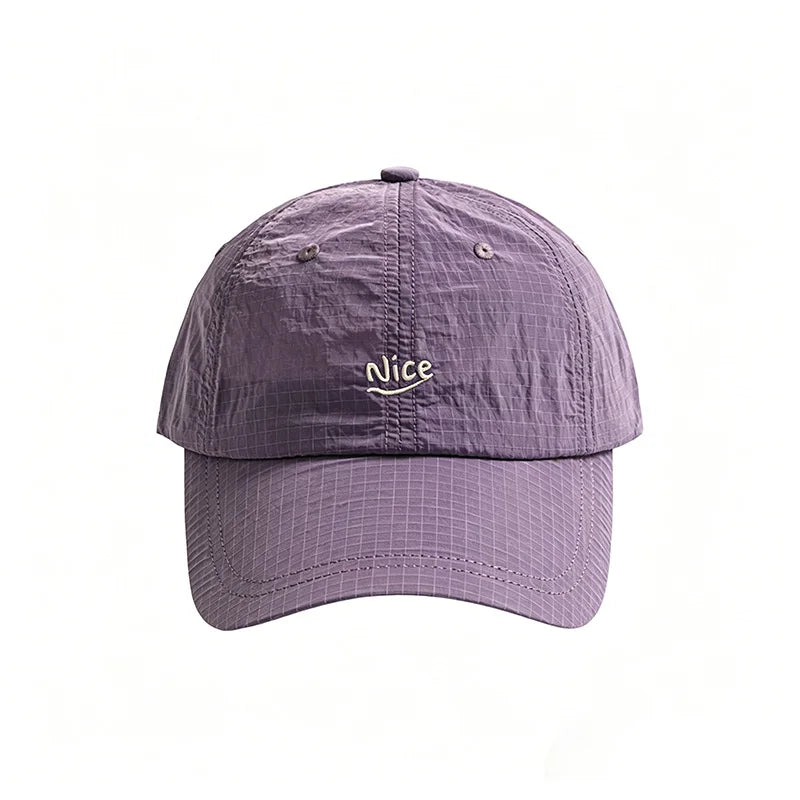 Baseball Cap Letter Embroidery Sun Hat Summer Sports Cap