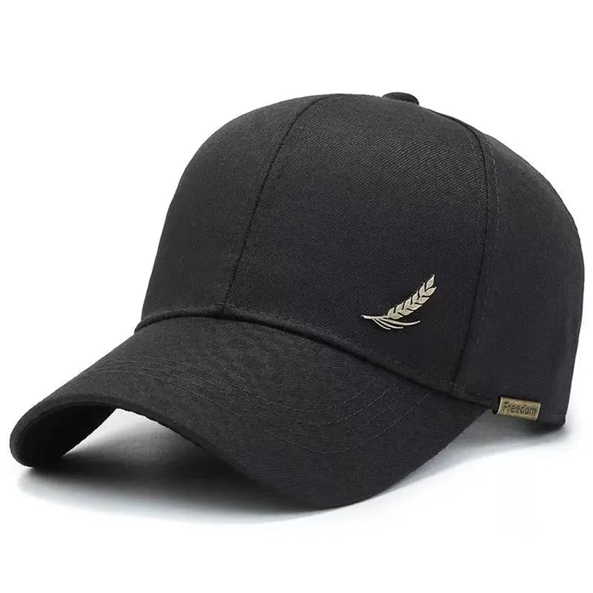 Unisex Feather Embroidery Baseball Caps Spring Autumn
