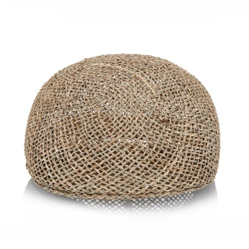 Big Size Fashion Straw Weave Berets