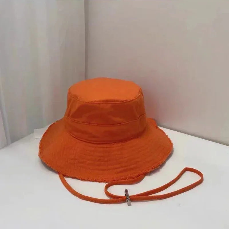 Unisex Bucket Hat, Versatile Women's Sun Protect Beach Cap