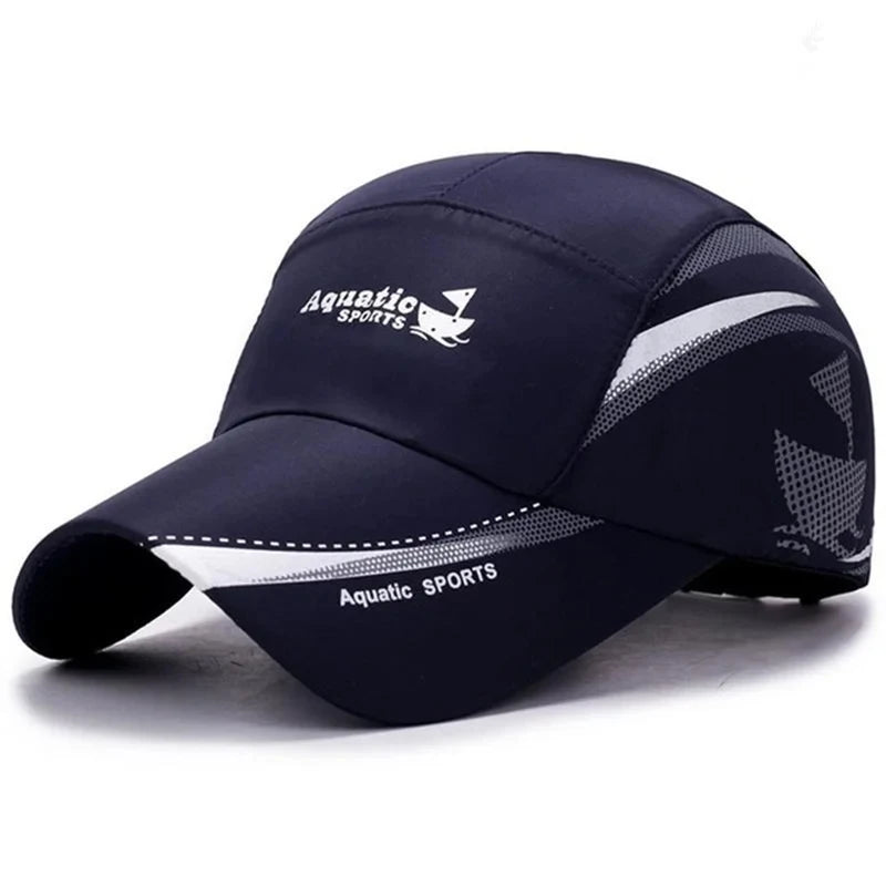 Unisex Aquatic Sport Boat Embroidery Baseball Caps Outdoor Adjustable Casual Hats Sports Cap