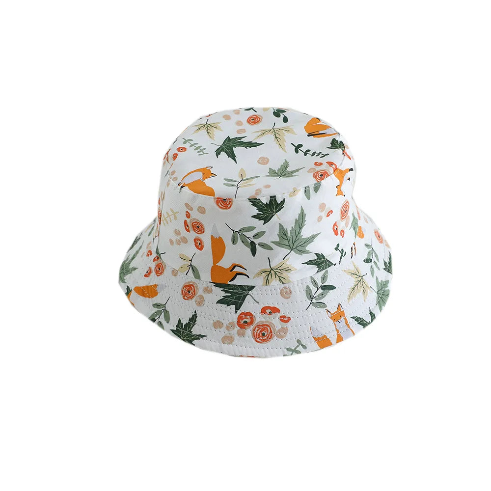 Children Panama Hat Spring Summer Baby Fisherman Hat For Boys Girls Bucket Hats