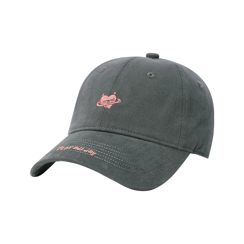 Streetwear Casual Baseball Cap with Unique Graphic Print and Lettering