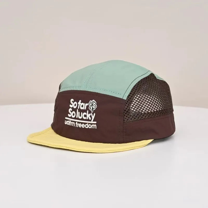 Summer Mesh Breathable Snapback Cap