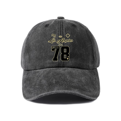 Los Angeles Number 78 Graphic Baseball Cap