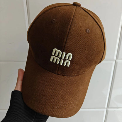 Korean Version High-quality Hard-top Baseball Cap Women Men