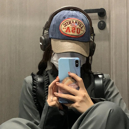 Personal American Letter Embroidery Baseball Hats
