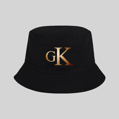 Retro GK Lettered Fisherman's Hat - Unisex Sun Hat Bucket Hats