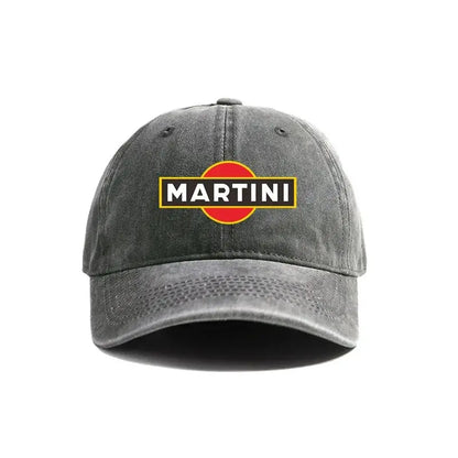 Martini Racing Baseball Caps Distressed Hats Cap Men Women Retro Outdoor Summer