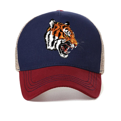 Tiger printing Baseball Cap Men Women