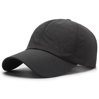 Unisex Quick Dry Baseball Cap Men Summer Print Logo Outdoor