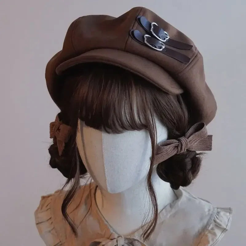 Original Handmade Cloud Hat Newsboy Cap Beret