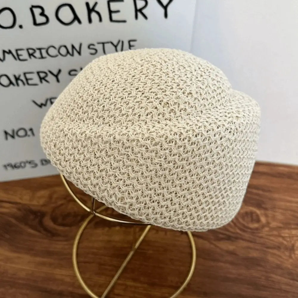 Breathable Thin Fabric Women’s Beret Hat