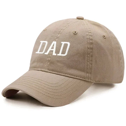DAD MOM Embroidery Pure Cotton Baseball Cap Fashion Sport Golf Caps Sun Hat