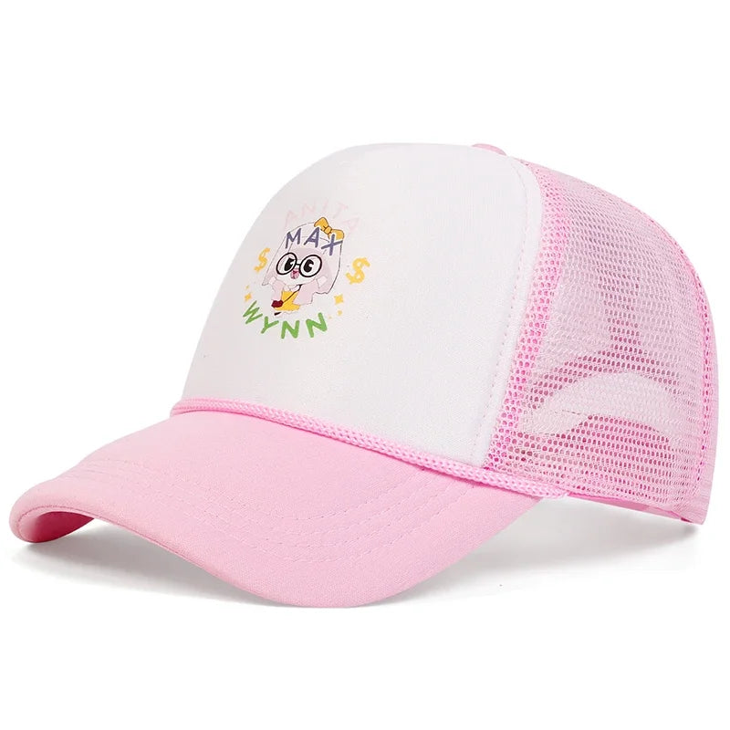 Unisex Girl Letter Printing Baseball Net Caps Spring Summer