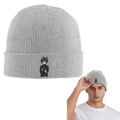 Warm Knitted Cap Hip Hop Bonnet Hat Autumn Winter Outdoor Beanies Hats