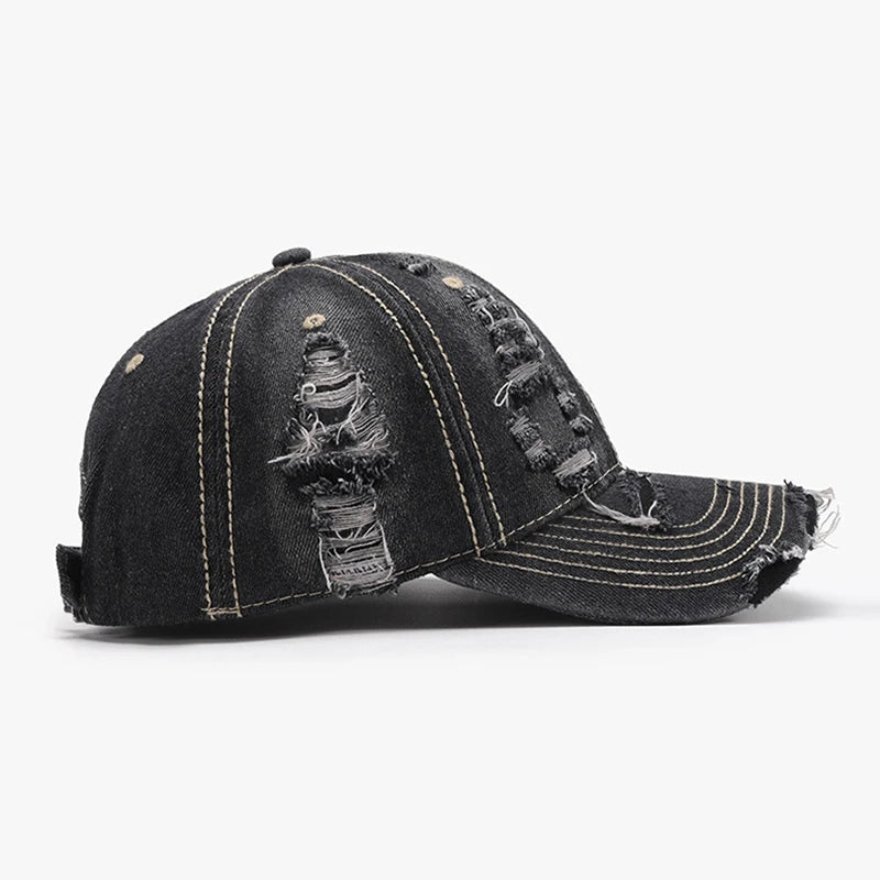 Baseball Cap Men Women Denim Jeans Outdoor Sports