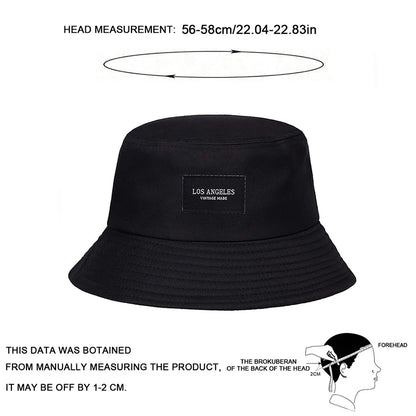 Sticker Bucket Hats Fishermen Caps